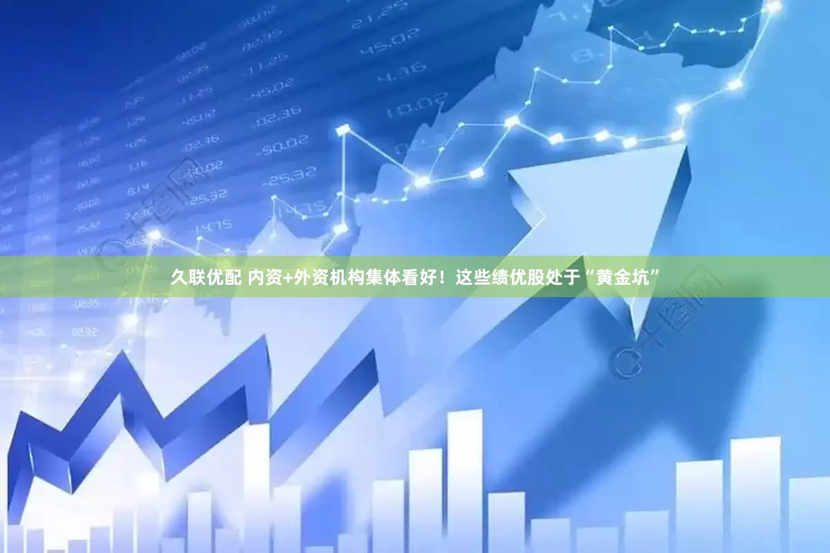 久联优配 内资+外资机构集体看好！这些绩优股处于“黄金坑”