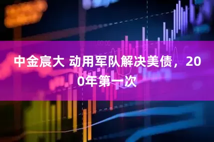 中金宸大 动用军队解决美债，200年第一次